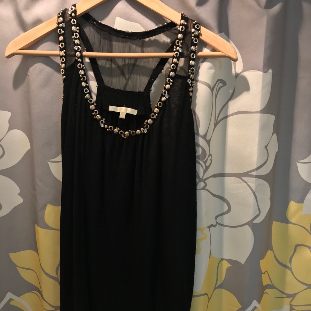 ❌SOLD❌Matty M black racer back tank